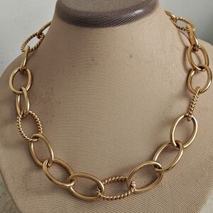RLL Lauren Ralph Lauren Chunky Gold Chain Necklace